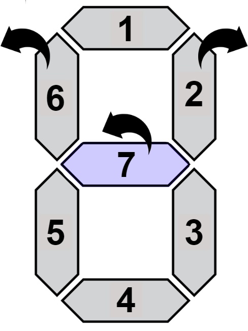 7 segment clock